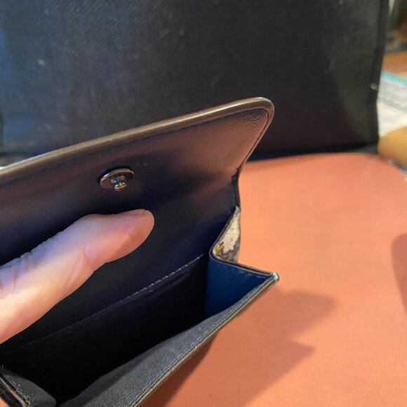 Coach New York Small Wallet style 57837 - Picture 4 of 8